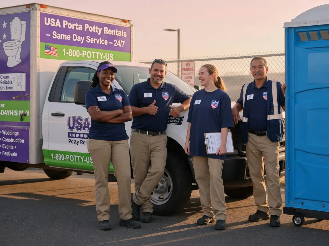Porta Potty Rental company in Blandon, PA